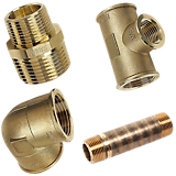Siliciumbronze fittings